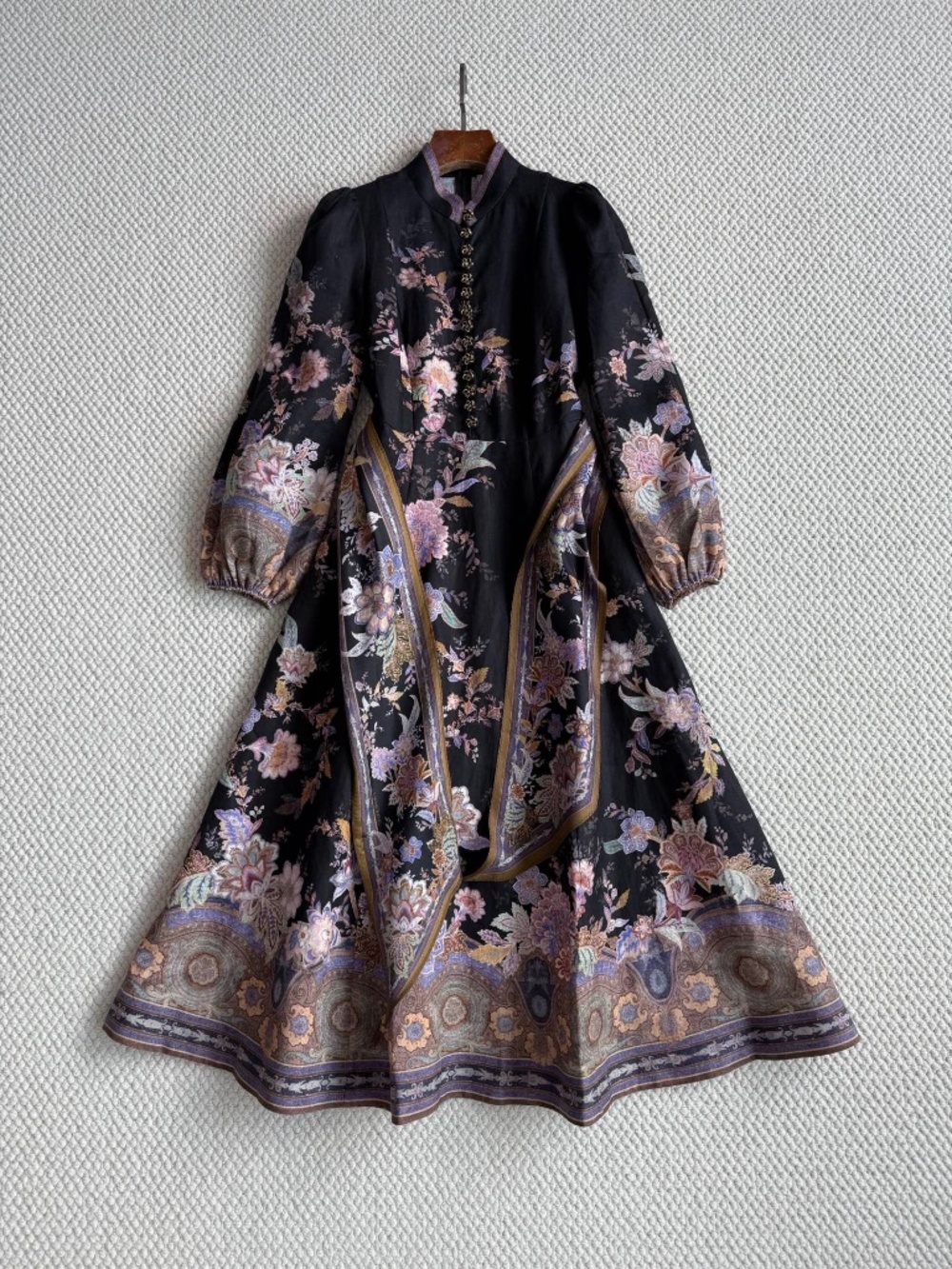 Zimmermann floral-print button-up midi dress